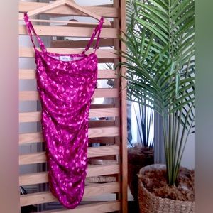 LIONESS Pink Midi Dress -  XS